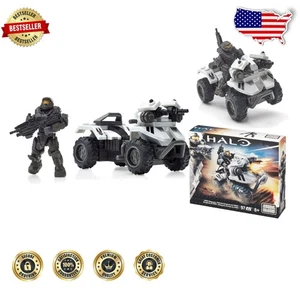 Costruisci il tuo Mega Bloks Halo UNSC Gungoose con Noble Six - Arctic Camo Design - Foto 1 di 4