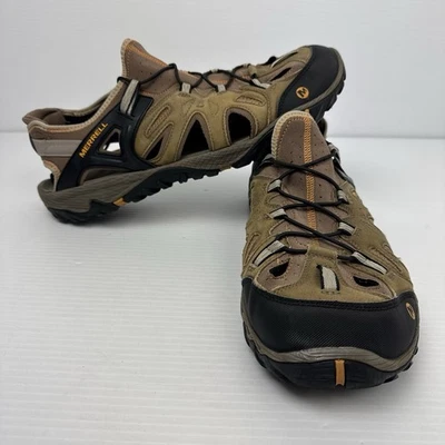 Sandalias de senderismo Merrell para hombre Blaze marrón atigrado caramelo zapatos J65243 talla 15 Foto 1 de 4