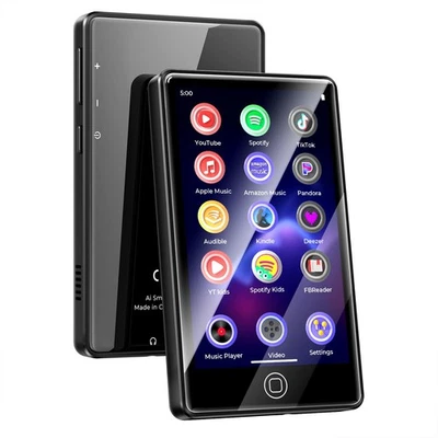 128GB MP3 Player with Bluetooth and WiFi, Android 14, 4GB RAM Portable HiFi L... - Image 1 of 4