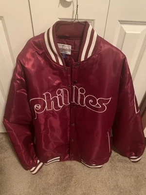 Philadelphia Phillies G-III MLB Men’s XXL Snap Front Jacket - Image 1 of 4