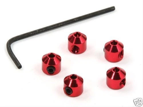 Robitronic Collarini doppio lato (piatto e a punta) ROSSO (5 pc) - R07200R - Immagine 1 di 1