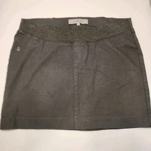 Slacks & Co minigonna premaman denim elasticizzato donna 12 grigio - Foto 1 di 2