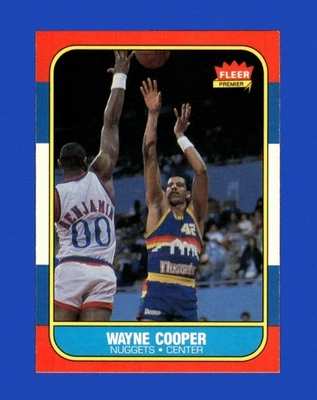 1986-87 Fleer Set-Break No 18 Уэйн Купер без резерва как новый *GMCARDS* - Изображение 1 из 2