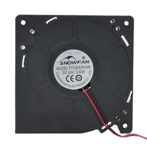 YY12032H24B 24V 0,60A Doppel Kugellager Gebläse 12032 Turbine Lüfter 12CM - Bild 1 von 5