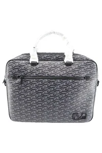 19V69 Italia Damen Laptoptasche Grau Business Elegant 42cm Logo - Photo 1/3