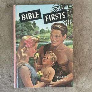 Vintage Bible Firsts Tiny Tots Library by Charles L. Paddock 1963 HC Children - Picture 1 of 6