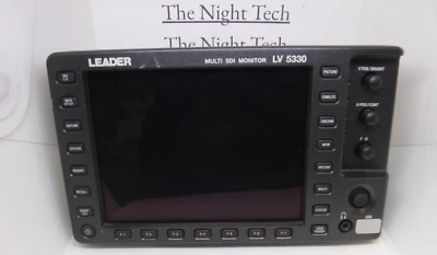 USED- For Parts or Repair LEADER LV 5330 Waveform Monitor - Image 1 of 4
