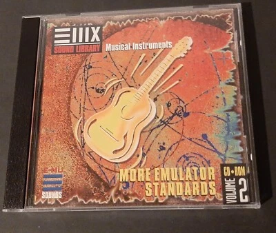 EMU Sound Library Volume 2 - More Emulator Standards - EMU Sampling CD - Bild 1 von 3