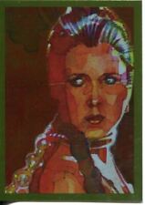 Star Wars Galaxy 7 Gold Foil Chase Card #7 Leia Organa