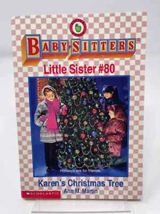 Baby-Sitters Little Sister Book Vintage 80's 90's Karen's Christmas Tree #80 - Bild 1 von 2
