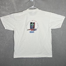 A1 Vintage 90s Nokia 8260 Cell Phone Promo T Shirt Adult XL White Mens