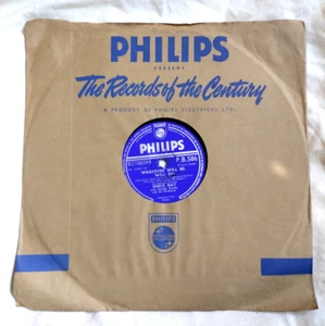 DORIS DAY Whatever Will Be Will Be /We'll Love Again UK Philips 78 Que Sera Sera - Picture 1 of 3