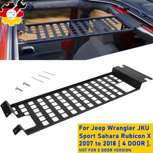 Portaequipajes Top Molle Rack panel de equipaje para Jeep Wrangler JK 2007-2018 4 puertas - Imagen 1 de 9