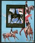**1984 Chad Bl.186A Gold Foil - Olympic Games Los Angeles Horses