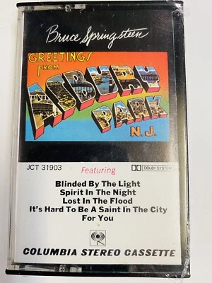 Bruce Springsteen 1973 FACTORY SEALED Greetings From Asbury... Cassette Tape NOS - Image 1 of 3
