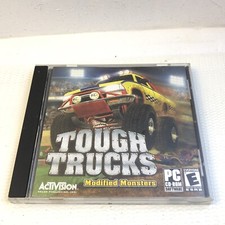 2003 Tough Trucks Racing Dirt Modified Monsters PC Cdrom Game Bugbear Activision