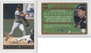 1999 Pacific Crown Collection Red Miguel Cairo #273