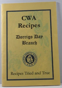 Dorrigo Day Branch CWA Recipe Book 2002 NSW Vintage Cookbook cooking - Picture 1 of 11