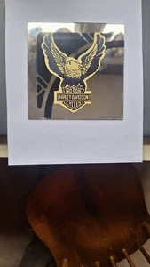 Vintage 1982 Harley-Davidson Motorcycle Bar Garage Wall Mirror - Picture 1 of 4