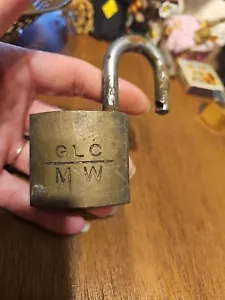 Antico lucchetto vintage senza chiave (A20) - Foto 1 di 5