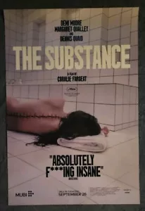 The Substance 2024 Horror 27x40 DS Original Filmplakat doppelseitig NEUWERTIG - Bild 1 von 7