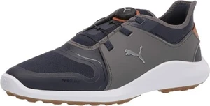 Puma Men's Ignite Fasten8 Disc Golf Shoe Navy/Silver Size 10.5 (New) - Picture 1 of 6