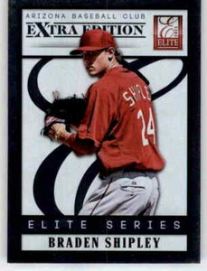 2013 Elite Elite Series Braden Shipley Rookie RC Insert Foil Diamondbacks #14 - Picture 1 of 2