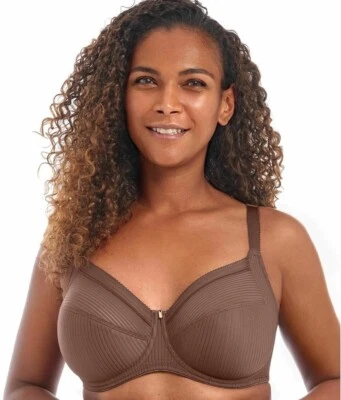 Sujetador de balcón Fantasie 3091 Fusion con aros EE. UU. 32D/D Reino Unido marrón Foto 1 de 4