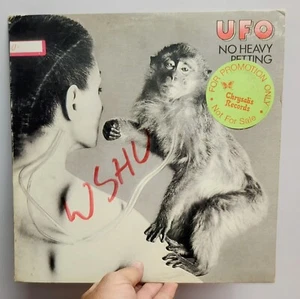 UFO LP "No Heavy Petting" Chrysalis Records PROMOTIONAL ALBUM for Radio Station - Picture 1 of 6