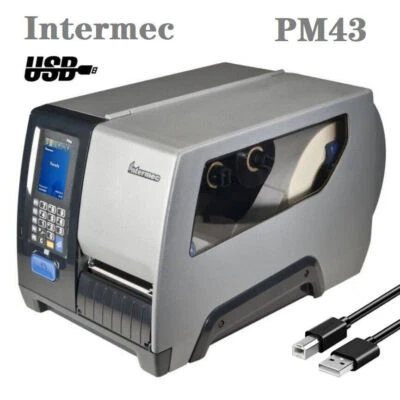 Intermec PM43 203DPI Industrial Thermal Transfer Label Printer PM43A51000000205 - Image 1 of 4
