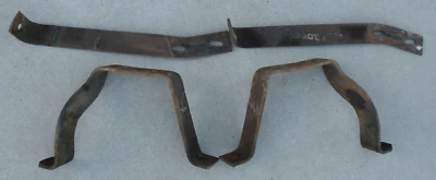 PARAGOLPES DELANTERO BUICK SPECIAL CENTURY SOPORTES DE MONTAJE DE IMPACTO 1955 55 OEM Foto 1 de 4