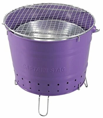 Captain Stag UG-23 ведро гриль фиолетовый кемпинг снаряжение для улицы из Японии - Изображение 1 из 3