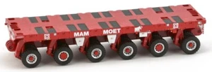 IMC MODELS - MAMMOET SPMT 6 Essieux de couleur Rouge - 1/50 - IMC32-0044 - Imagen 1 de 2