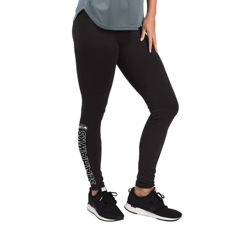 Seattle Seahawks NFL Women's MVP Leggings Black Cover