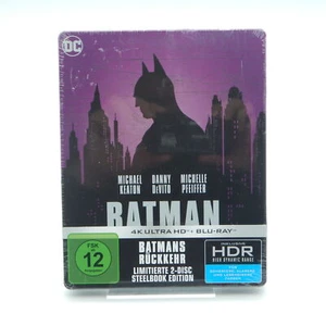 Batmans Rückkehr Steelbook - 4K ULTRA HD + Blu-Ray - Sehr Gut - Picture 1 of 7