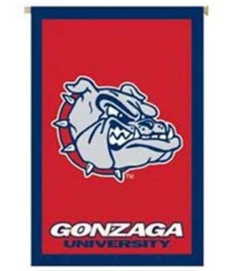 Gonzaga Flag Gonzaga University Bulldogs 28 X 44 House Flag NEW - Picture 1 of 9