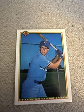 1990 Bowman Brent Mayne Rookie Kansas City Royals #372