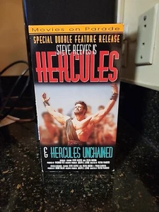 Hercules/Hercules Unchained VHS 2 Tape Box Set - Picture 1 of 4