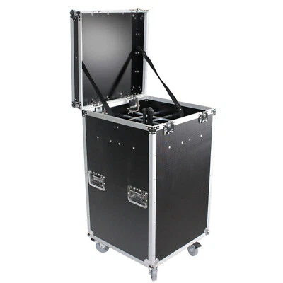 PROX Microphone Stand ATA Road Case Holds up to 25 Tripod  Folding Stands - Image 1 of 4