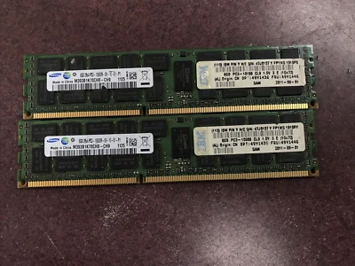 16GB  (2x8GB)  Samsung 2Rx4 PC3-10600R Server RAM - Image 1 of 2