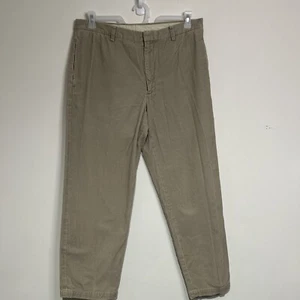 Banana Republic Men's 35x32 Corduroy Pants Beige Tan Gavin Cotton Chino Pant - Picture 1 of 5