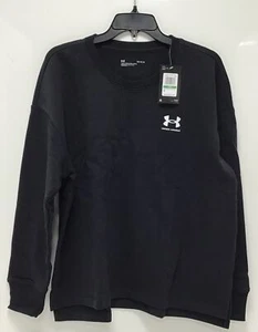 Under Armour/Bodybuilding.com Women's Rival Fleece Sweatshirt in Black Size L - Picture 1 of 3