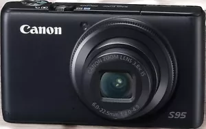 Canon Digital Camera Powershot S95 10-Megapixel With Charger - Picture 1 of 2