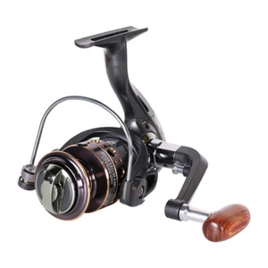 New Wooden Knob Spinning Reel Conventional Reel for Freshwater Saltwater - Picture 1 of 5