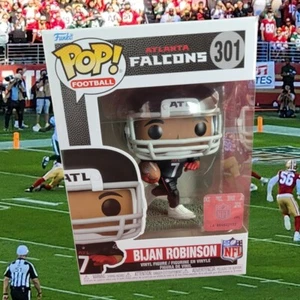 Funko Pop NFL Atlanta Falcons - Bijan Robinson Figure w/ Protector - Picture 1 of 7