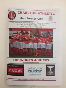 Charlton Athletic Women v Manchester City Women - FAWPL - 26.08.2012 - Picture 1 of 1