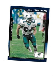 2000 SCORE Scoreboard ZACH THOMAS  (Dolphins)  #1324/2000 - Picture 1 of 1