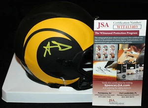 Aaron Donald signed Eclipse Mini Helmet, Los Angeles Rams, JSA WIT413403 - Picture 1 of 4