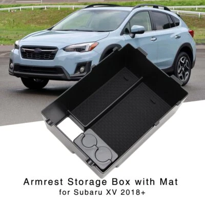 Armlehne Aufbewahrungsbox für Subaru XV 2018+ Mittelkonsole Organisator Tablett - Bild 1 von 4