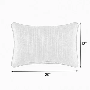 Sunbrella Canvas Indoor/Outdoor 13x20 Corded Lumbar Pillow - Picture 1 of 5